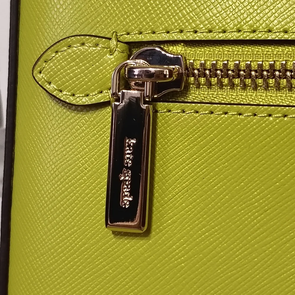Kate Spade New York Sadie North South Crossbody Bag Color Fern Moss Green NWT